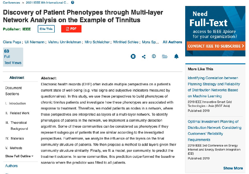 Discovery of patient phenotypes
